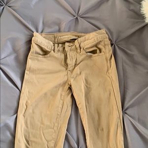 Khaki American eagle jeans